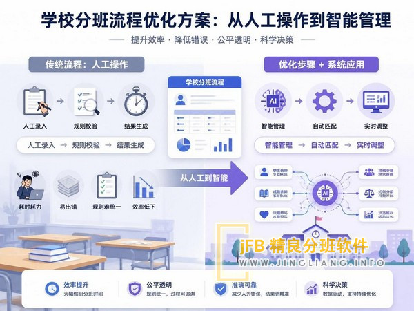 学校分班流程优化方案：从人工操作到智能管理